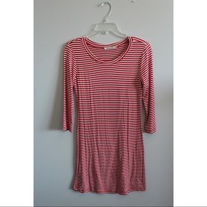 Red Striped Dress